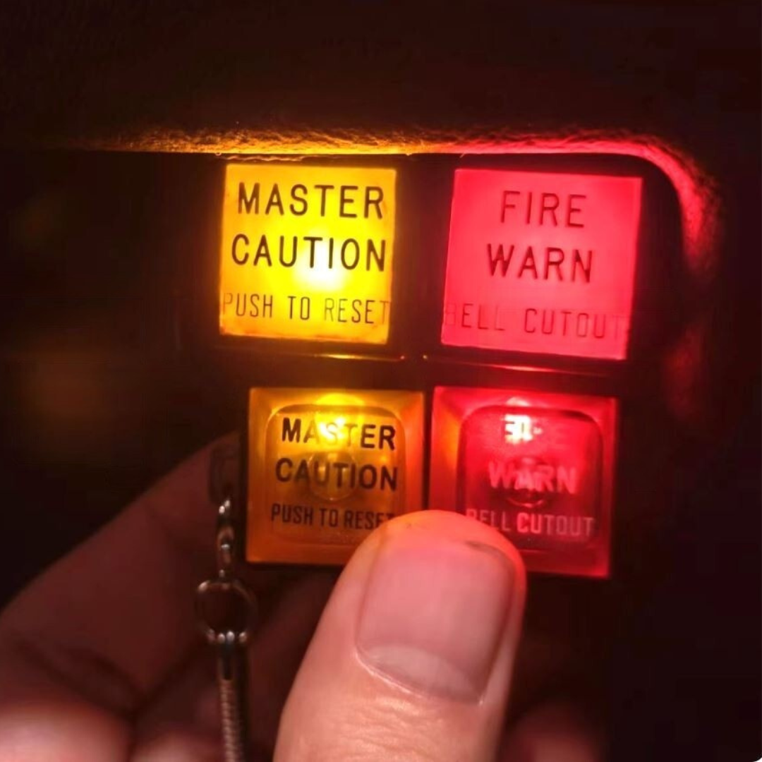 Boeing 737 MASTER Caution & FIRE WARN Light