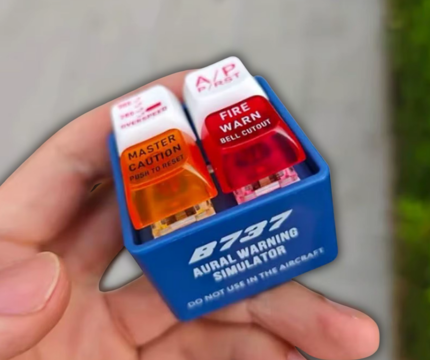 737 WARNING SOUND MACHINE